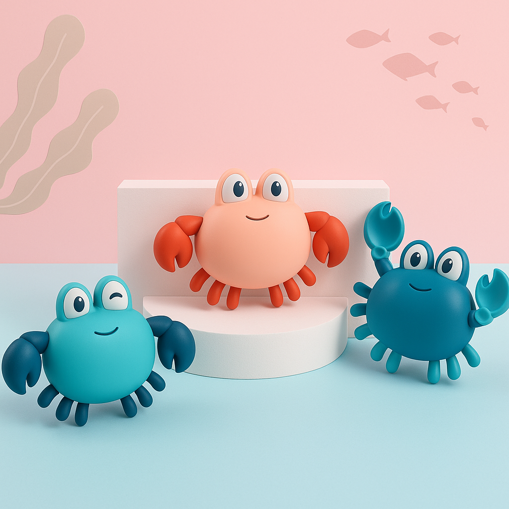 Floating Baby Bath Toys Set