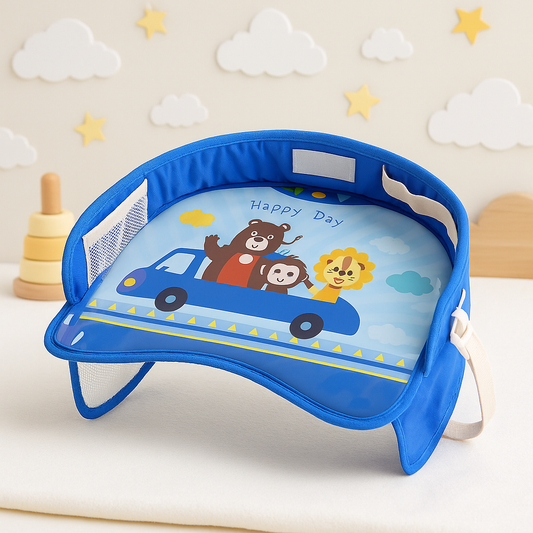 Portable Waterproof Baby Travel Car Tray