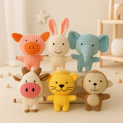 Soft Squeaky Baby Toy Set